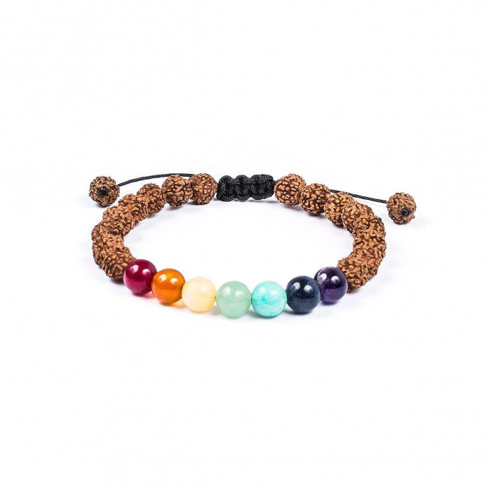 Pulseira para a Cura dos 7 Chakras - para homem